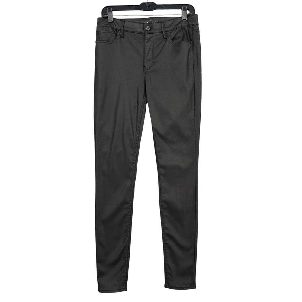 White House Black Market The Skinny Pants Women 4 Modal Blend Black